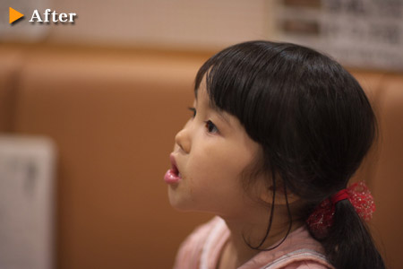 ホワイトバランス調整後